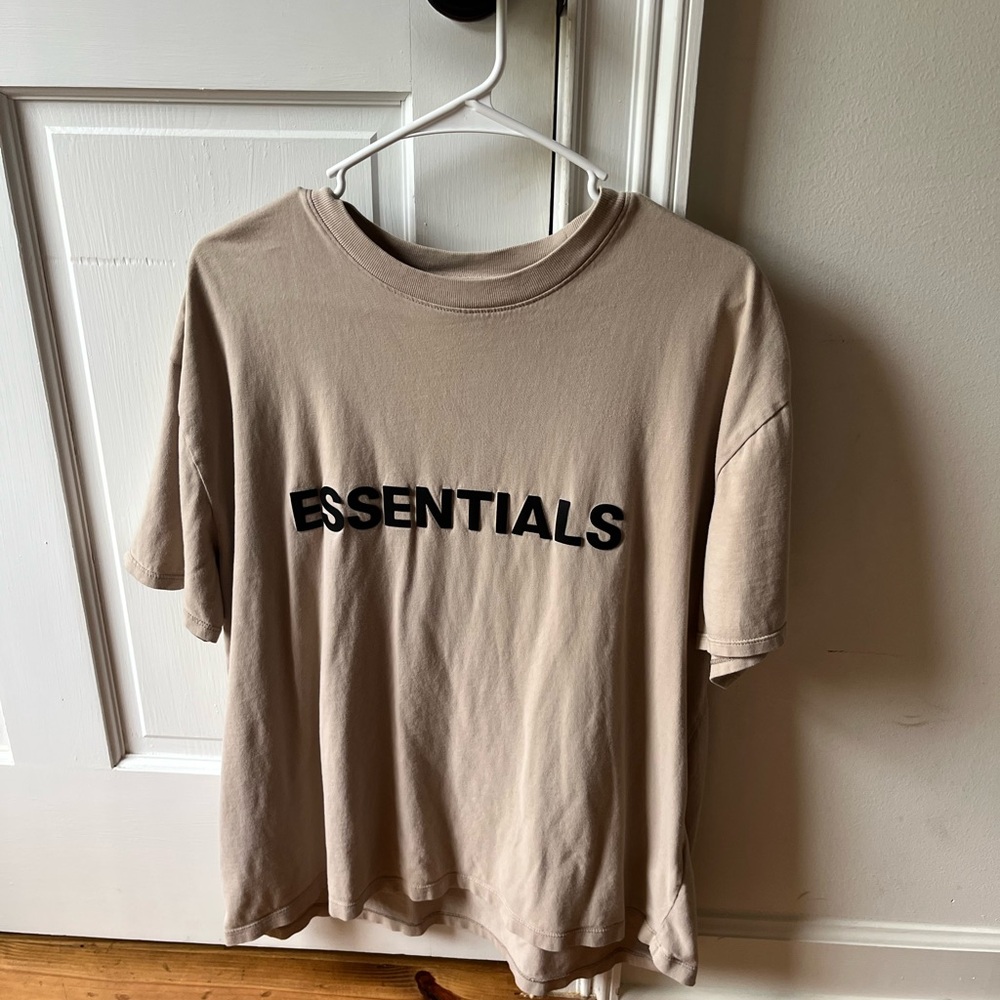 Essentials Fear of God Logo Tee Shirt